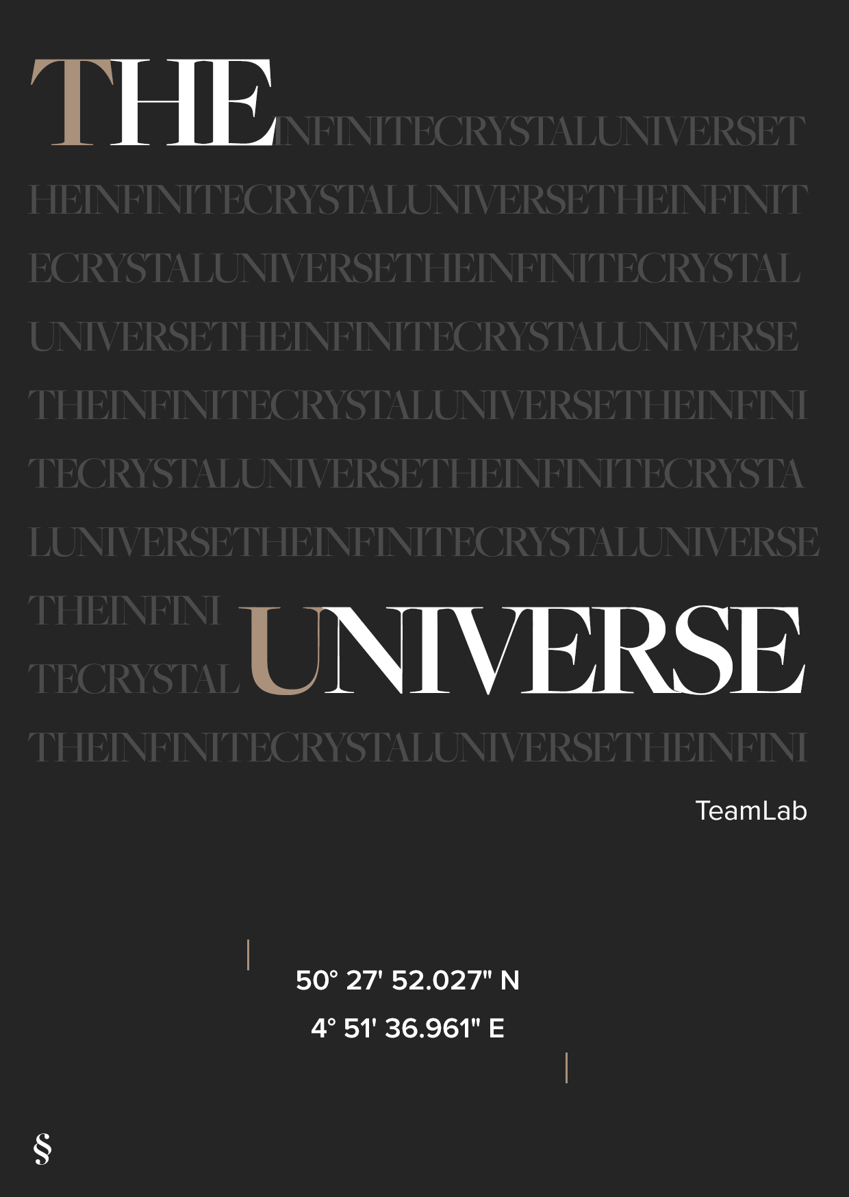 Carte de The Infinite Crystal Universe